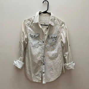 Thread & Supply -  Tie Dye Button Down Shirt